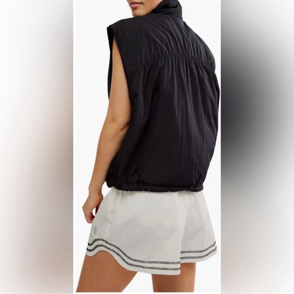 Free People FP Movement Black Off The Bleachers Vest Size XS - Picture 3 of 8